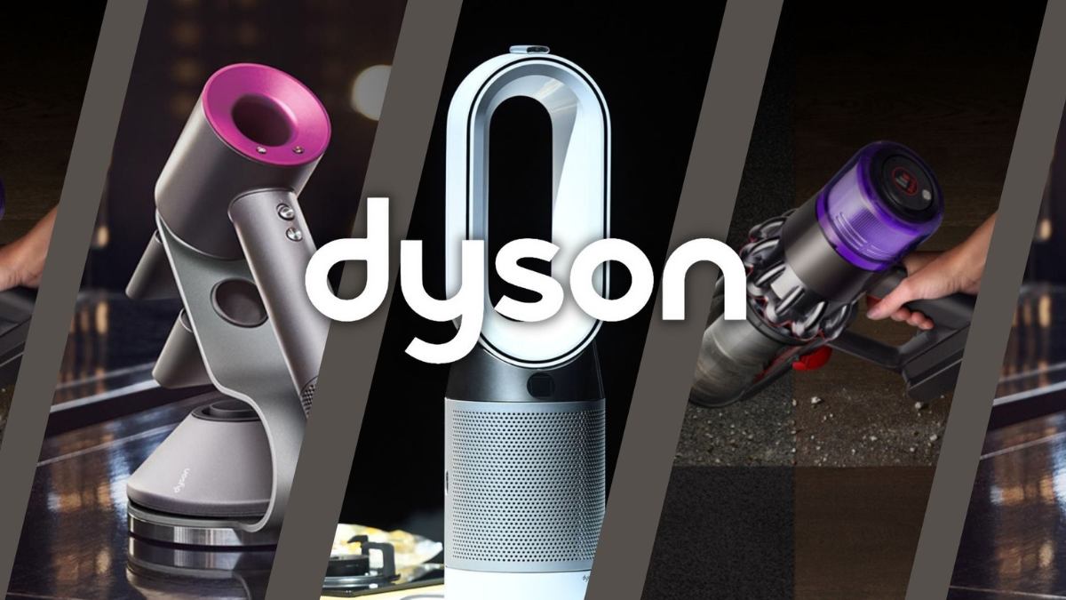 Cầm các sản phẩm Dyson