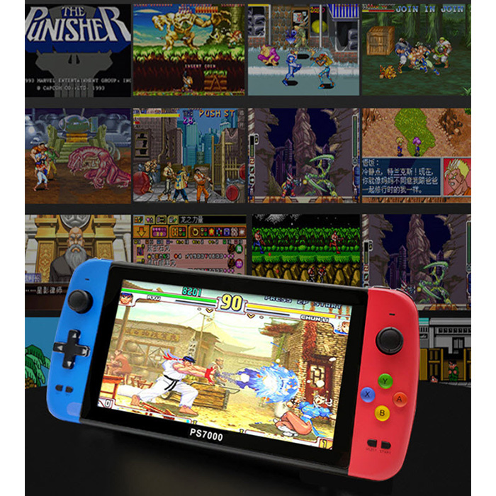 Cầm máy chơi game retro